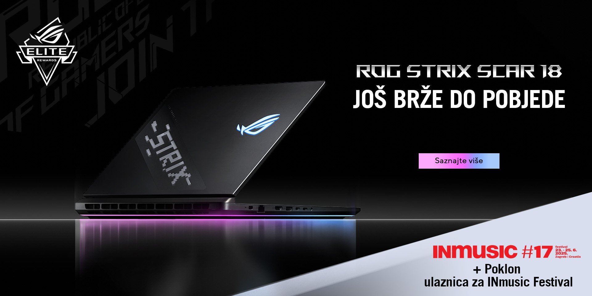 Prednaruči novi Asus ROG Strix Scar